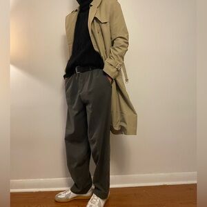 Vintage tan trench coat Size M